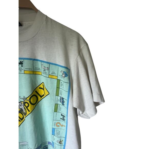 Vintage Grateful Dead Deadopoly Game Of Dance T Shirt Sz L Screen Stars - Picture 5 of 7